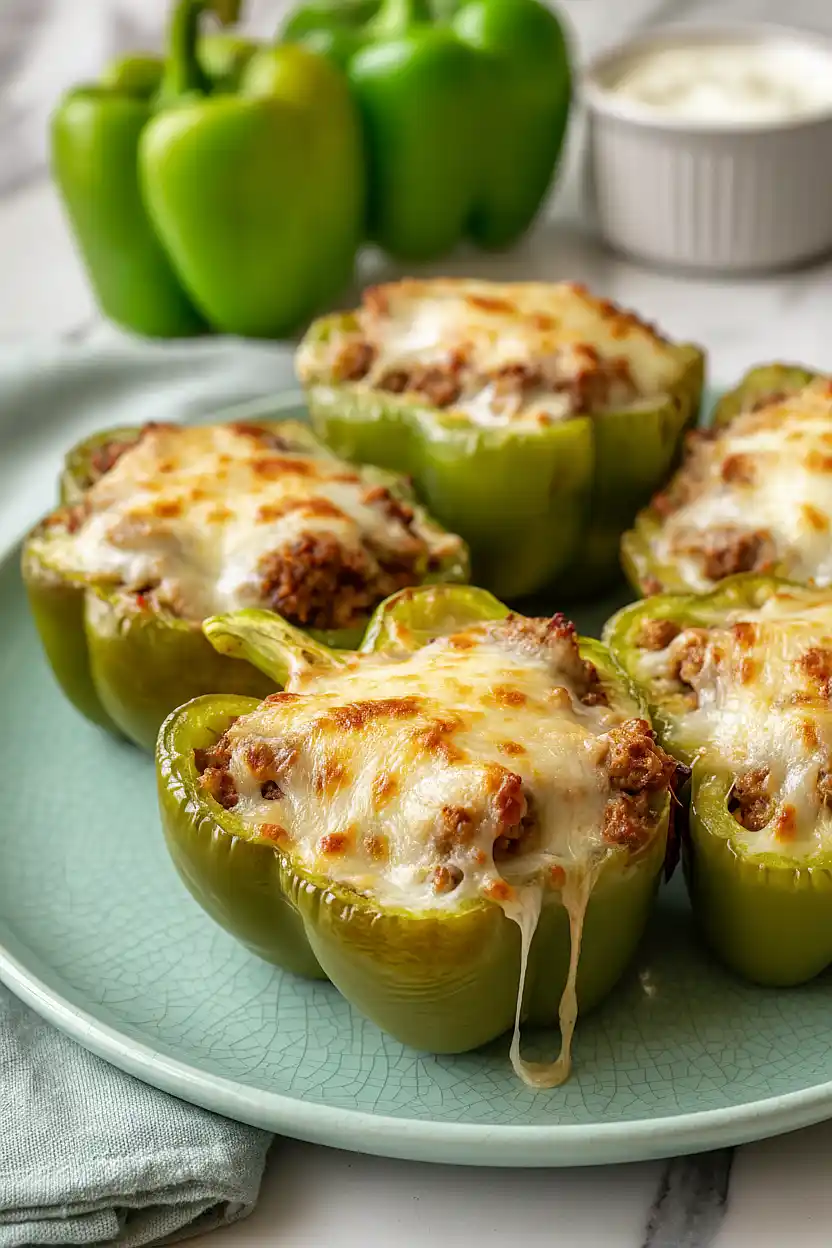 cream cheese stuffed bell peppers