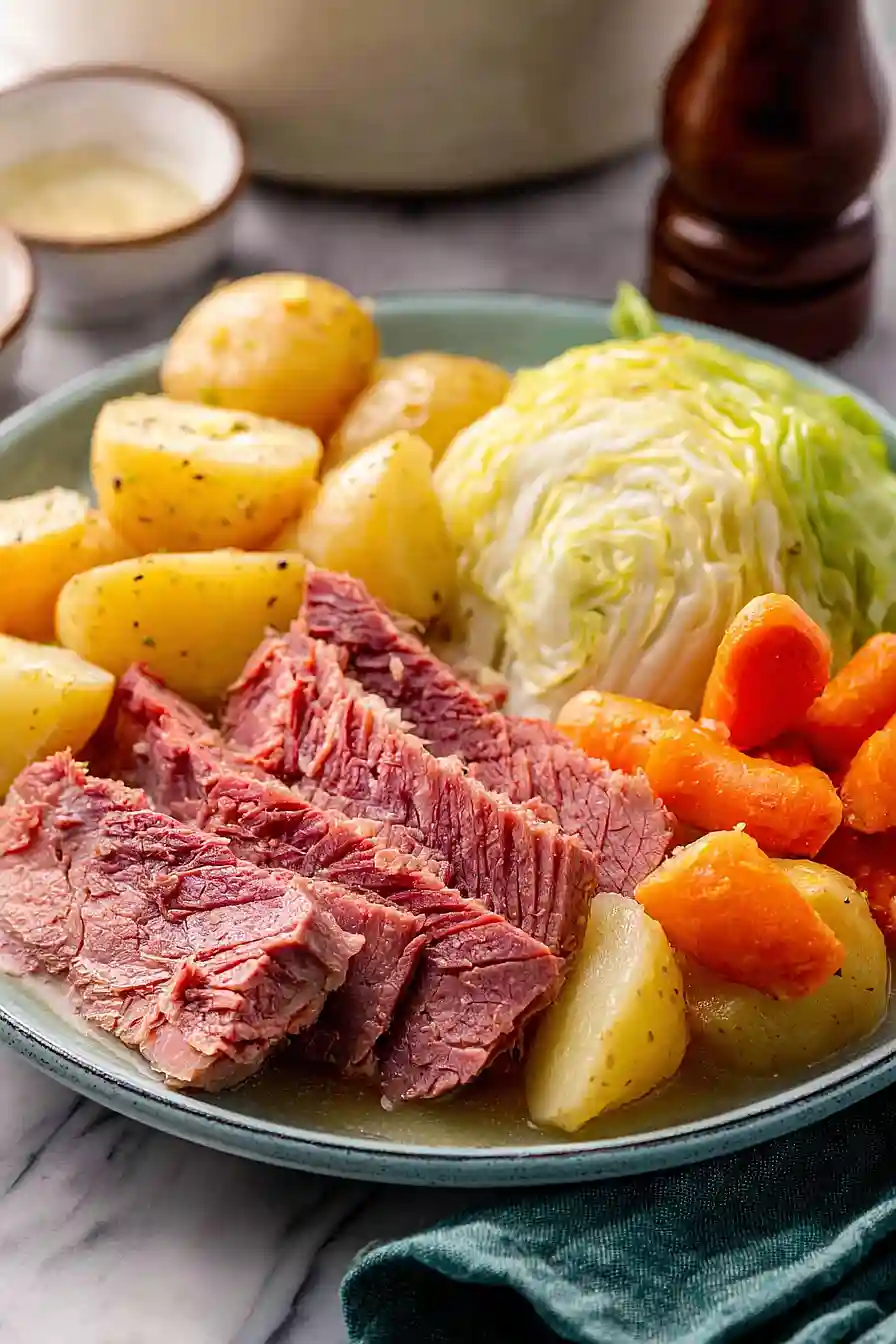 corned beef and cabbage without beer