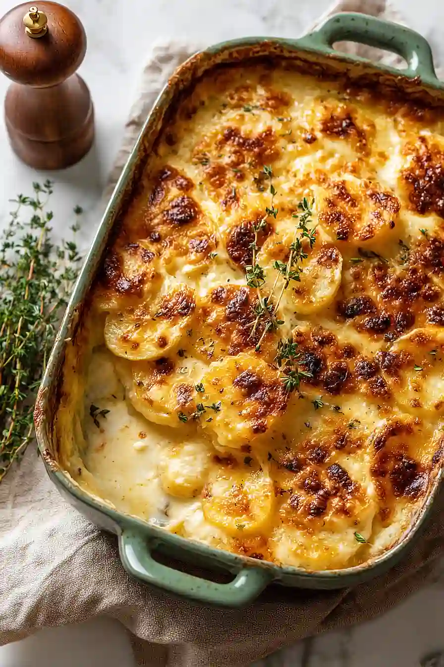 scalloped potatoes with evaporated milk