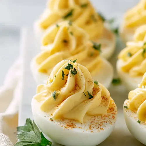 deviled eggs with cream cheese