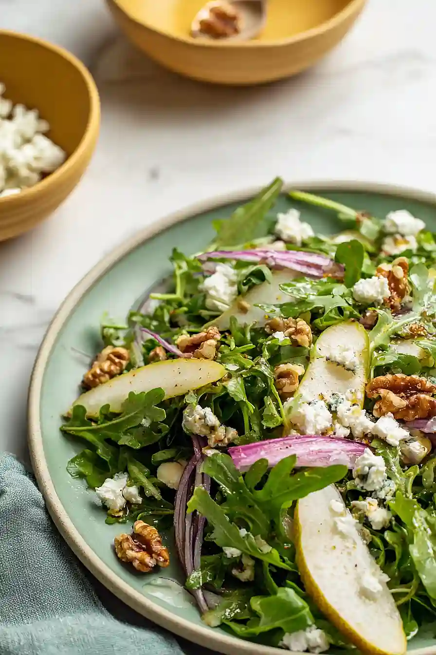 arugula salad with goat cheese