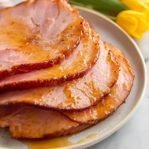 glazed easter ham