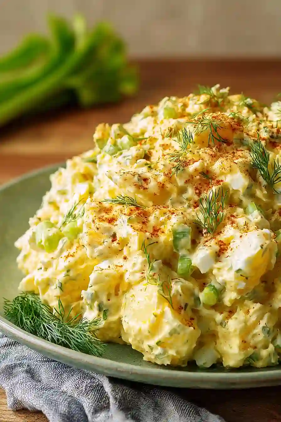 potato salad with egg for a crowd