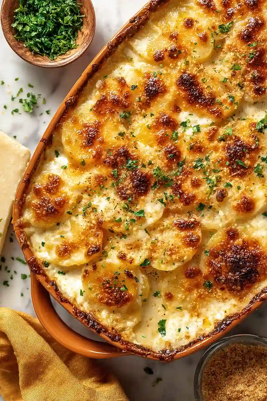 scalloped potatoes au gratin