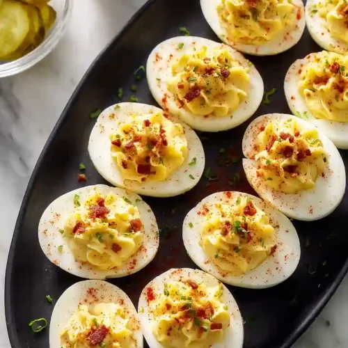 million dollar deviled eggs