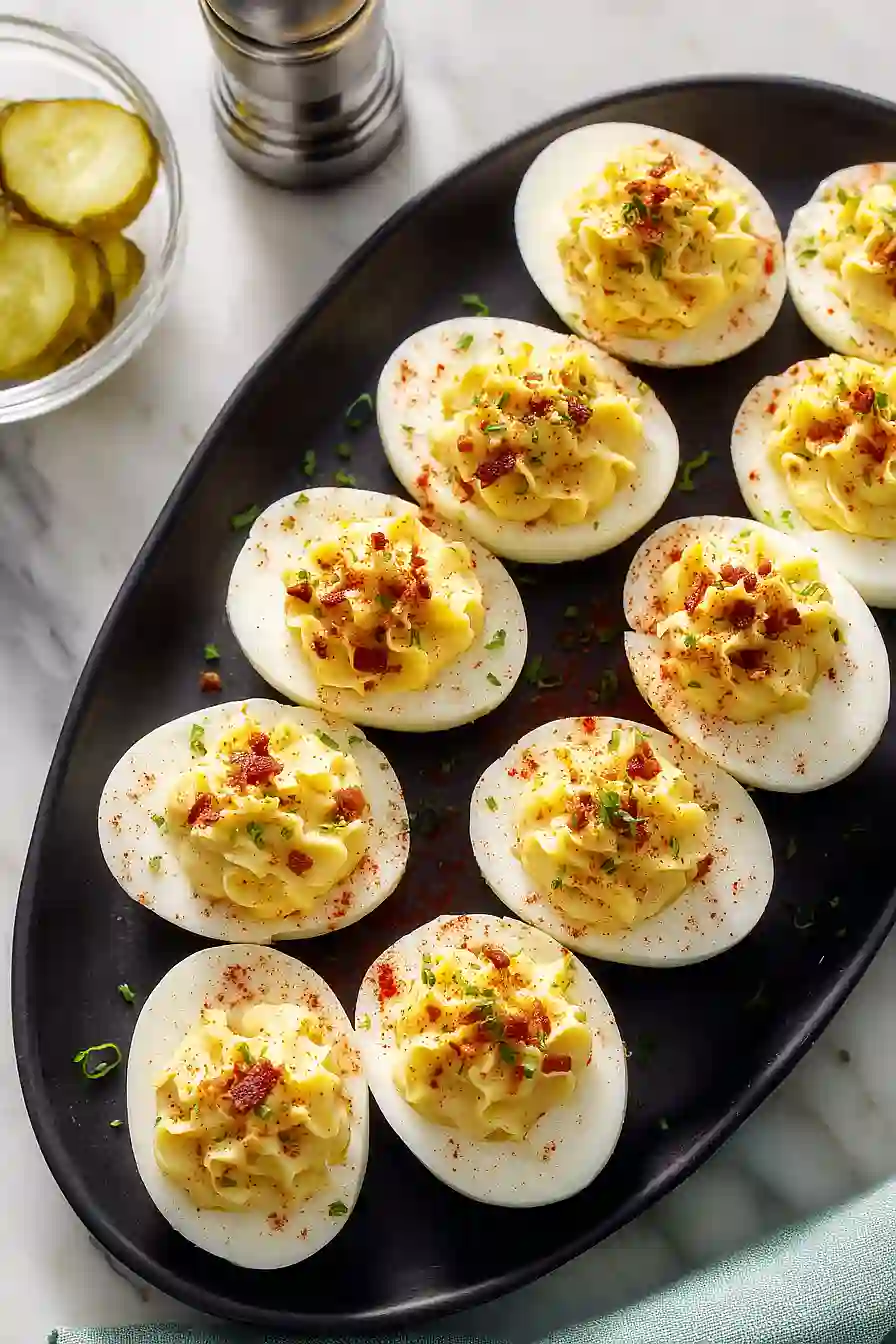 million dollar deviled eggs
