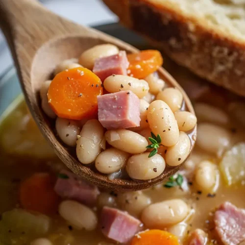 old fashioned ham and bean soup