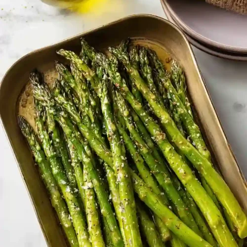 baked asparagus with olive oil