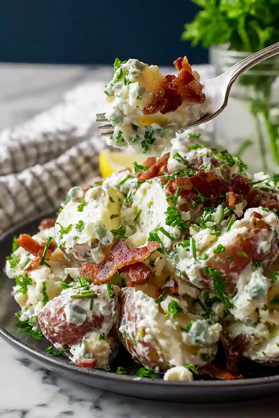 blue cheese potato salad
