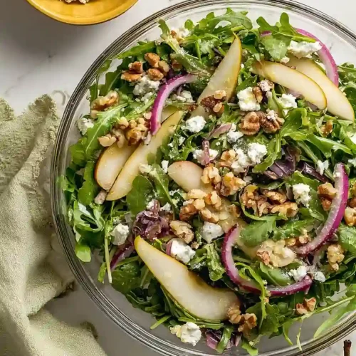 arugula salad with goat cheese