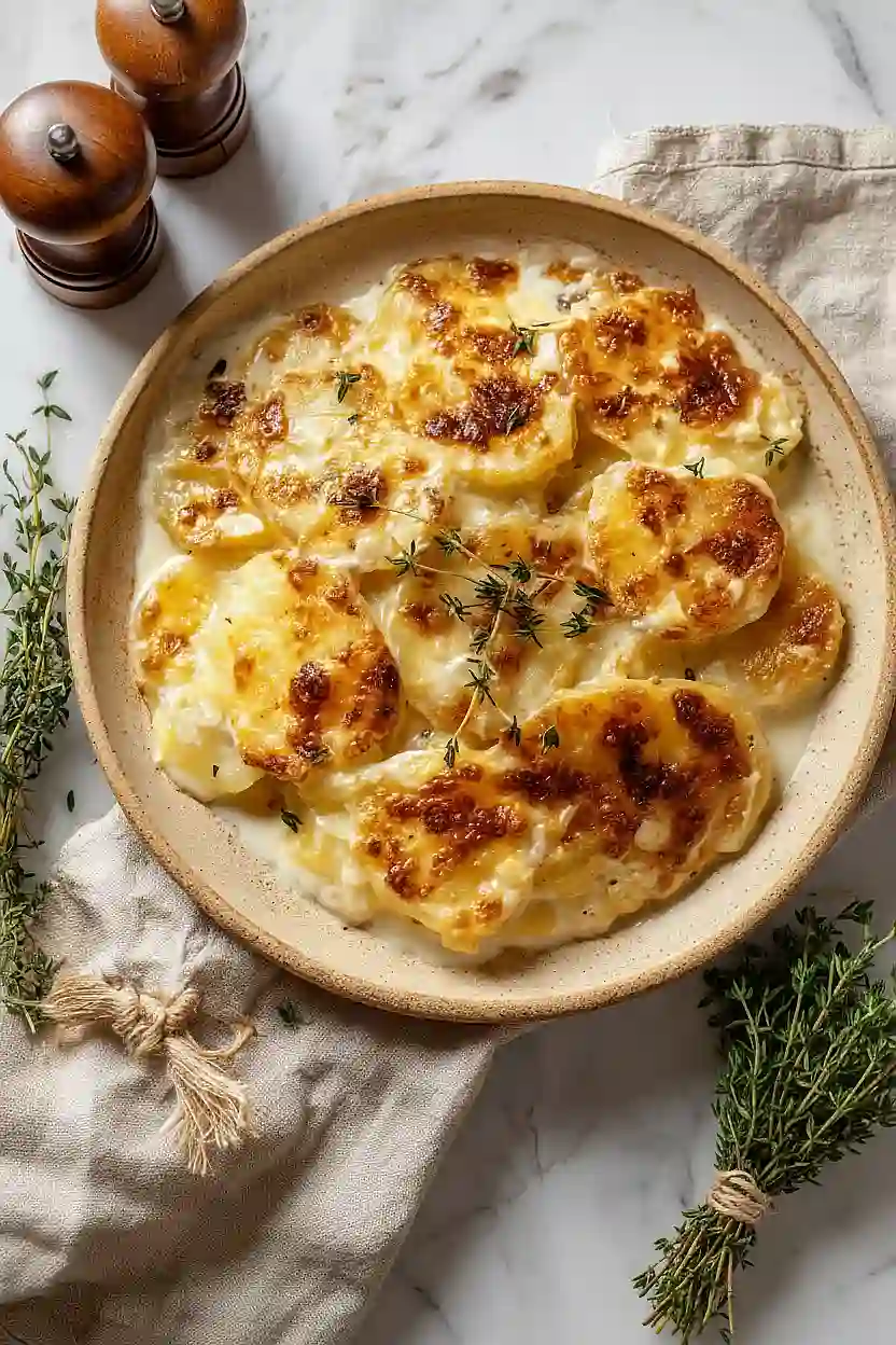 scalloped potatoes with evaporated milk