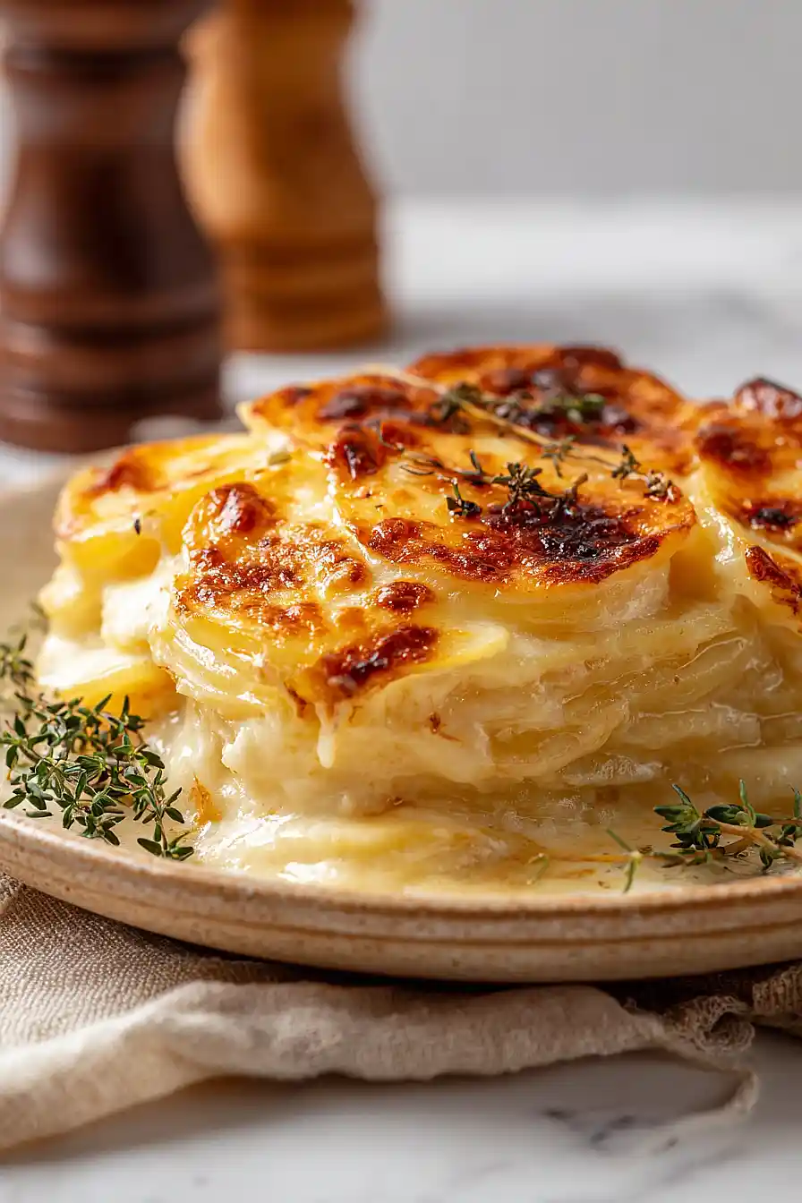 scalloped potatoes with evaporated milk