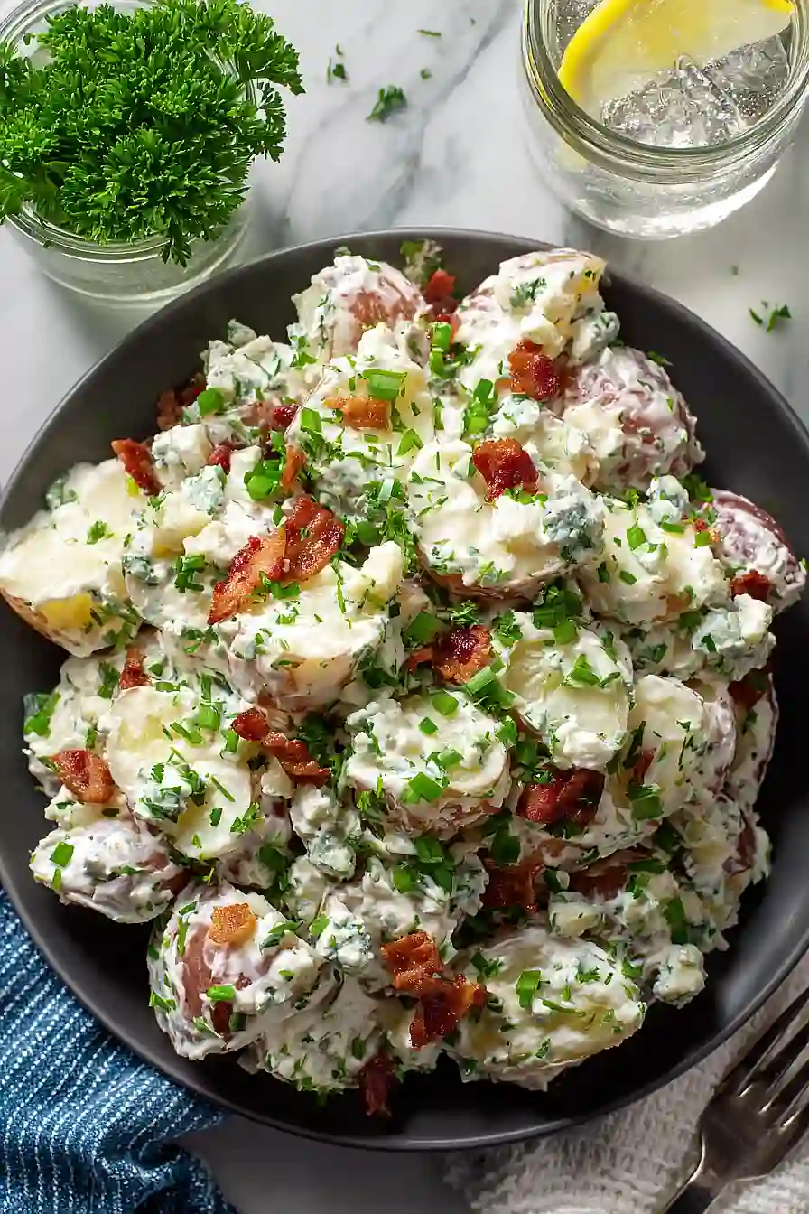 blue cheese potato salad
