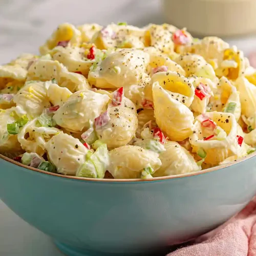 creamy amish pasta salad
