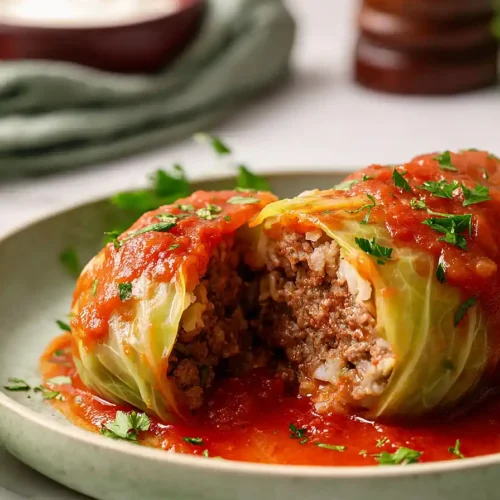 Slow Cooker Cabbage Rolls