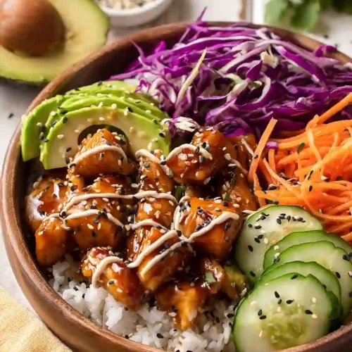 bang bang chicken bowl