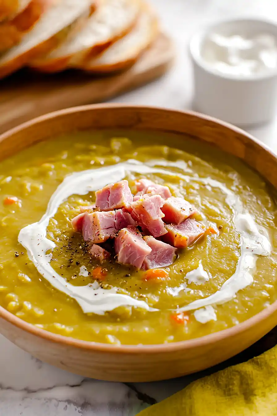 ninja foodi split pea and ham soup