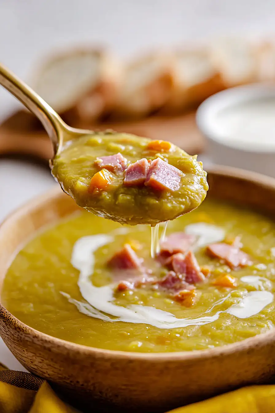 ninja foodi split pea and ham soup