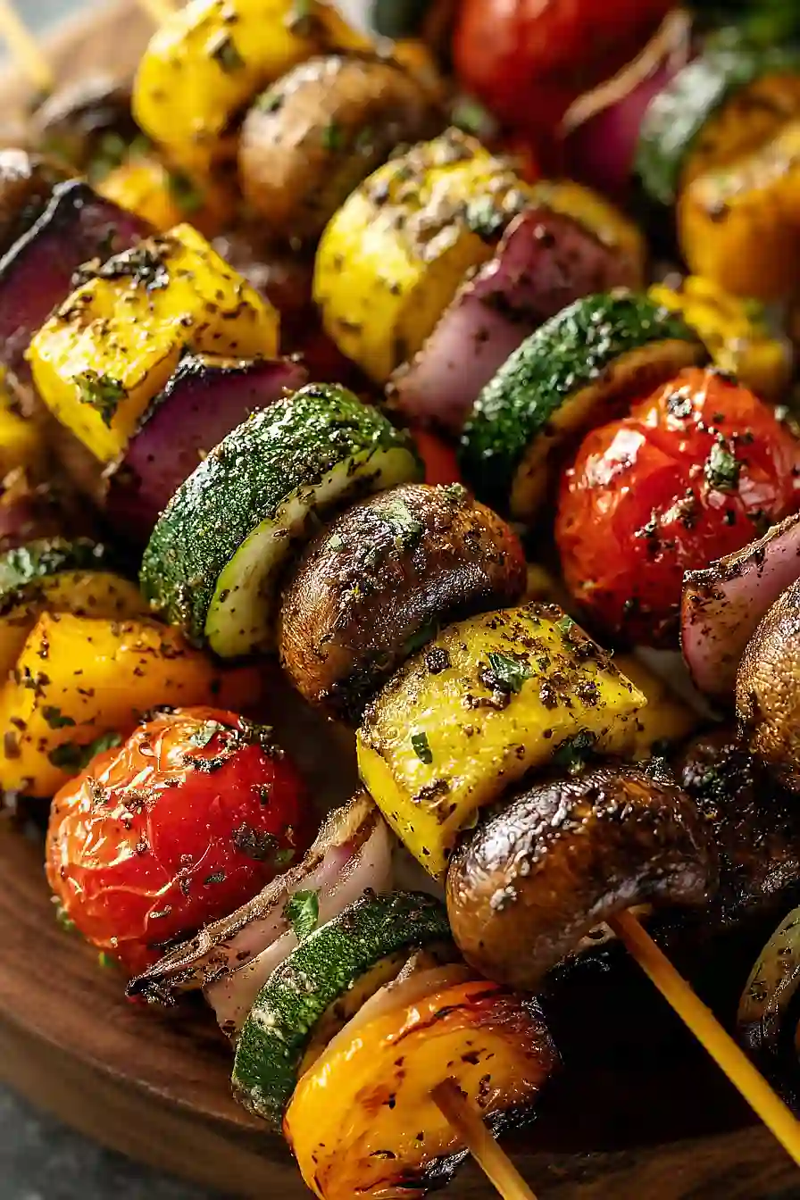 grilled vegetable skewers