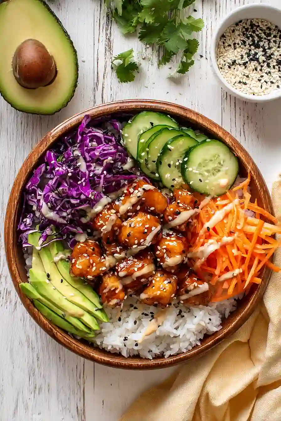 bang bang chicken bowl