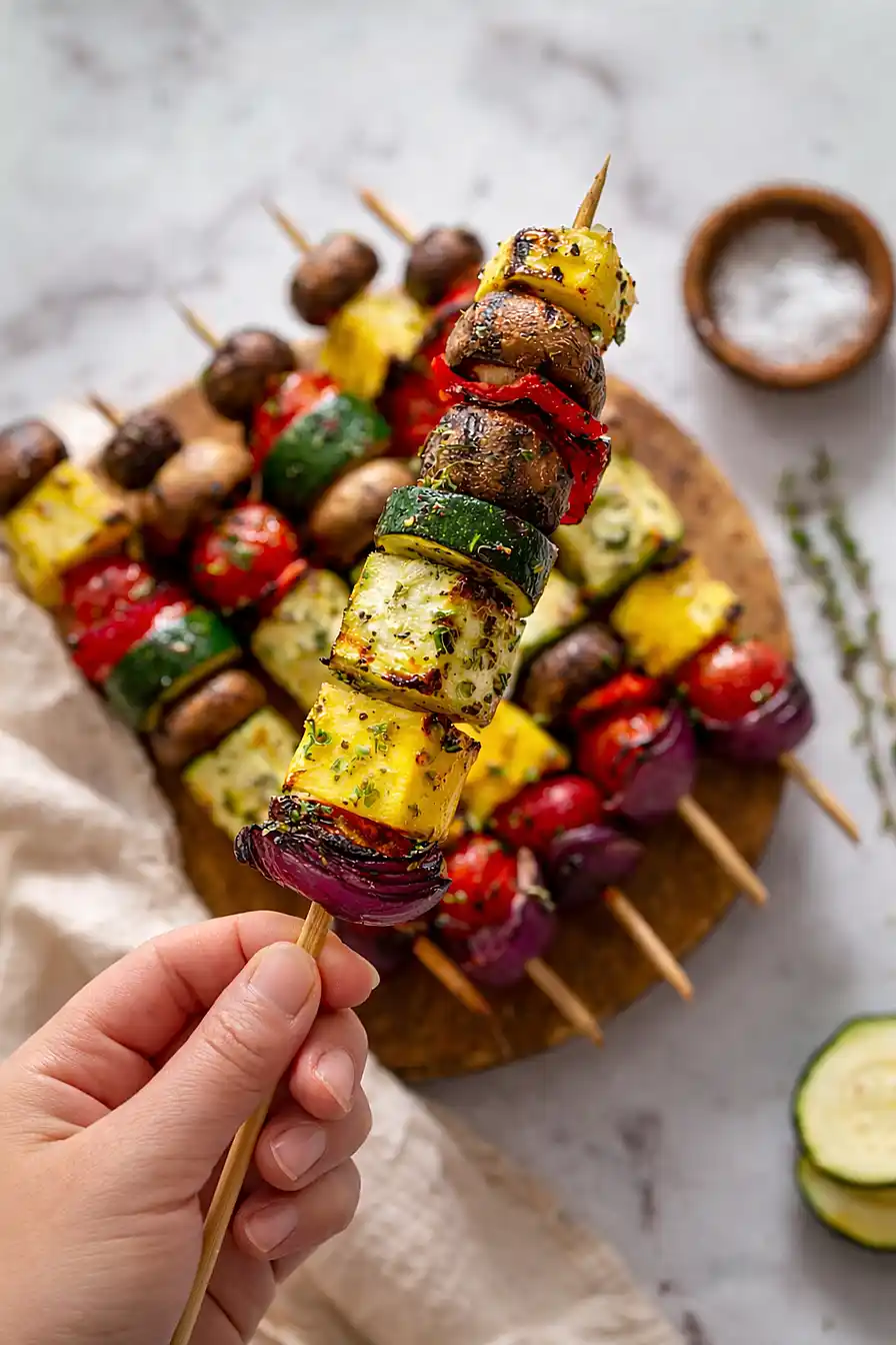 grilled vegetable skewers