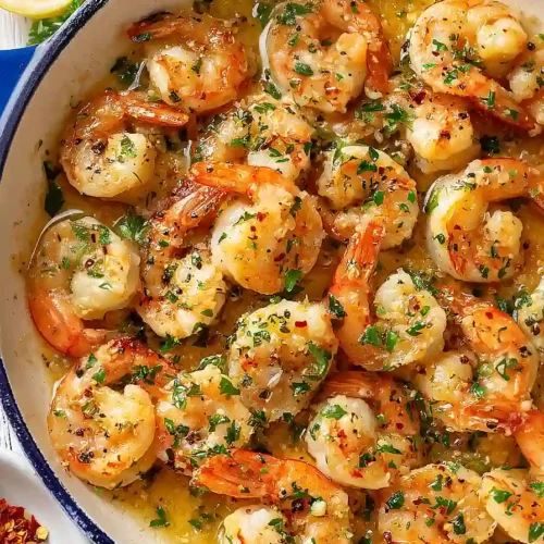 garlic butter shrimp scampi