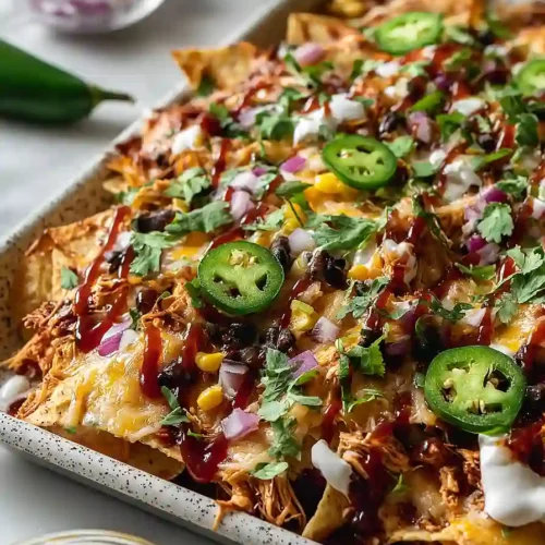 bbq chicken nachos