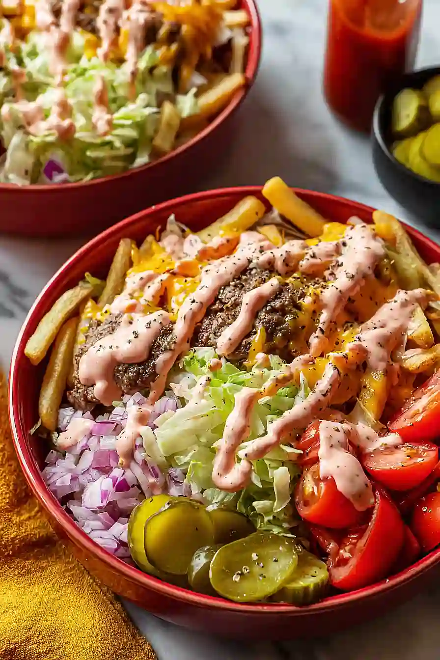 smash burger bowls