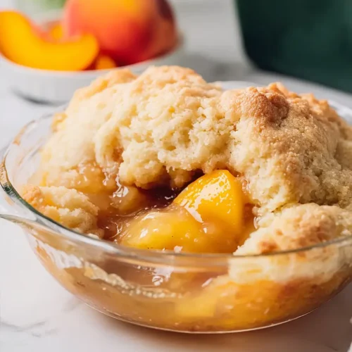bisquick peach cobbler