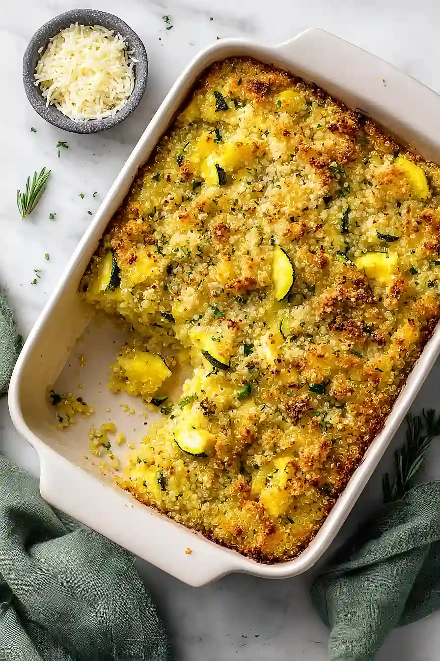 healthy yellow squash casserole