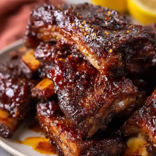 grilled bbq beef short ribs