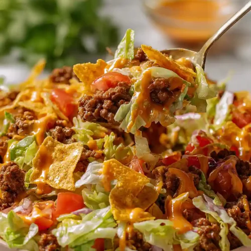 taco salad with french dressing