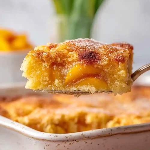 amish peach cobbler