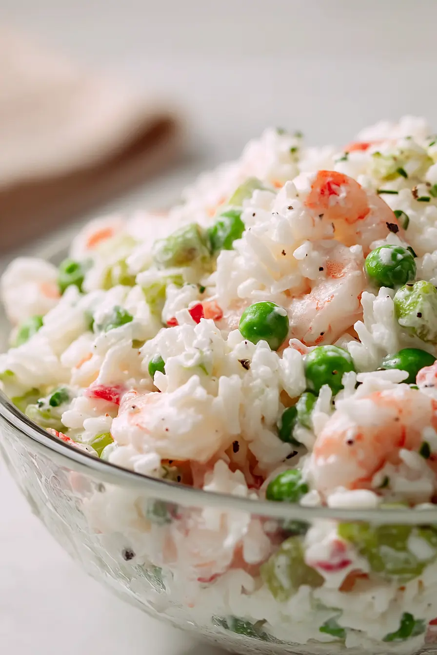 shrimp and rice salad
