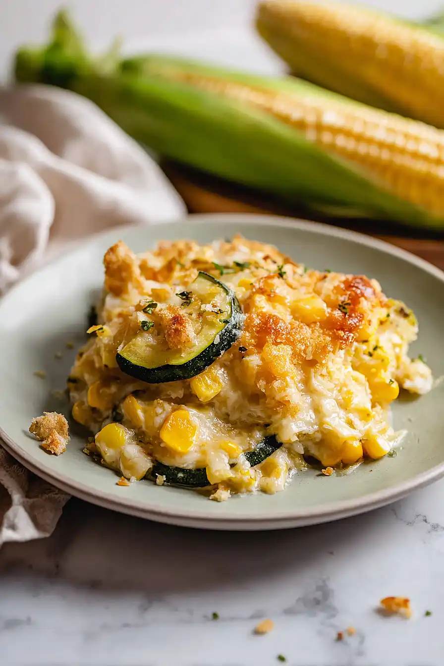 yellow squash and corn casserole