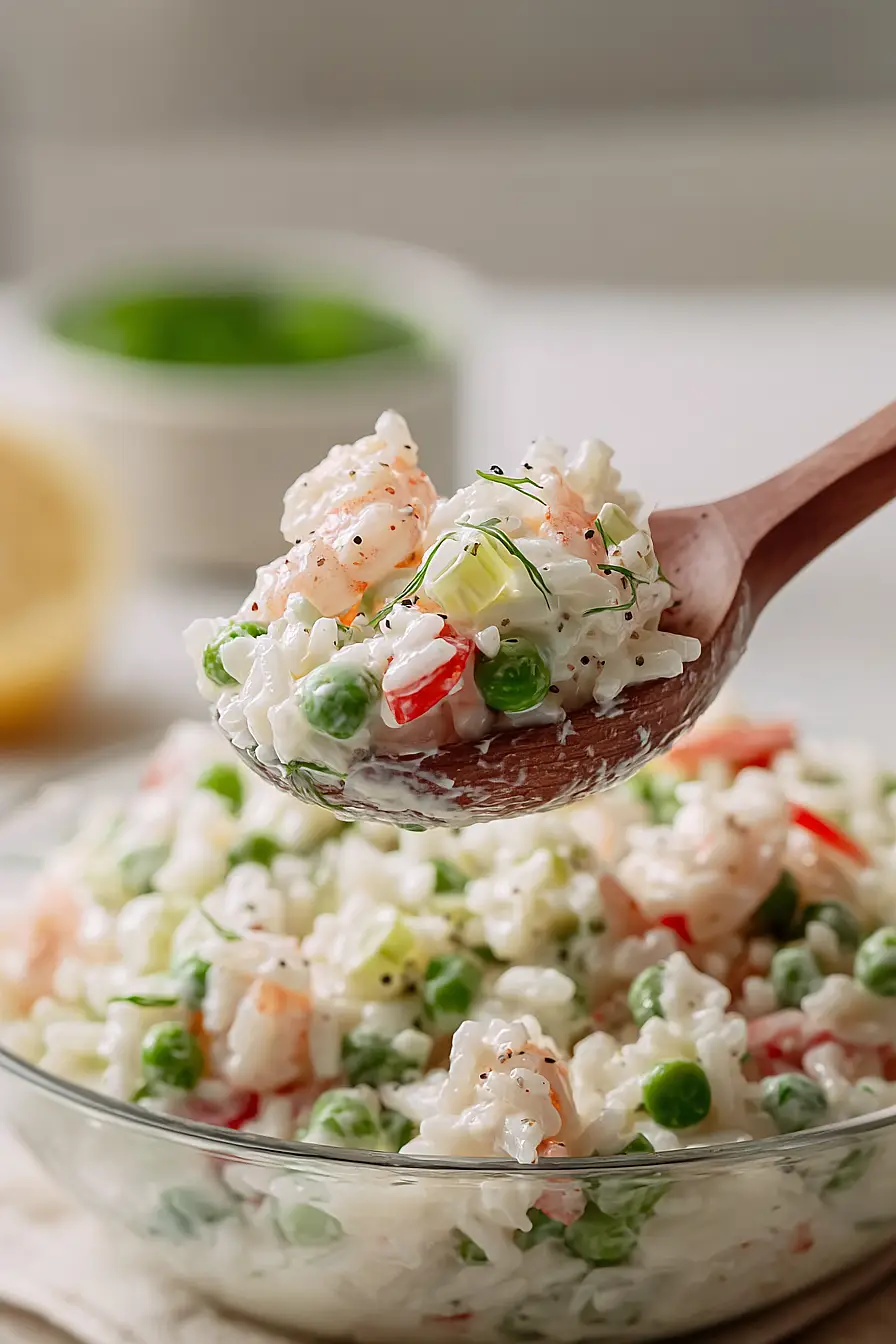 shrimp and rice salad