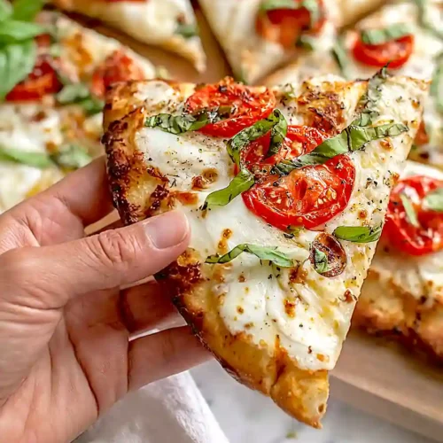 margherita flatbread pizza