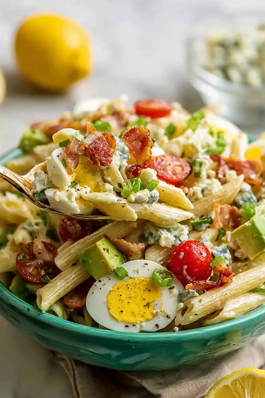 Irresistible Cobb Pasta Salad