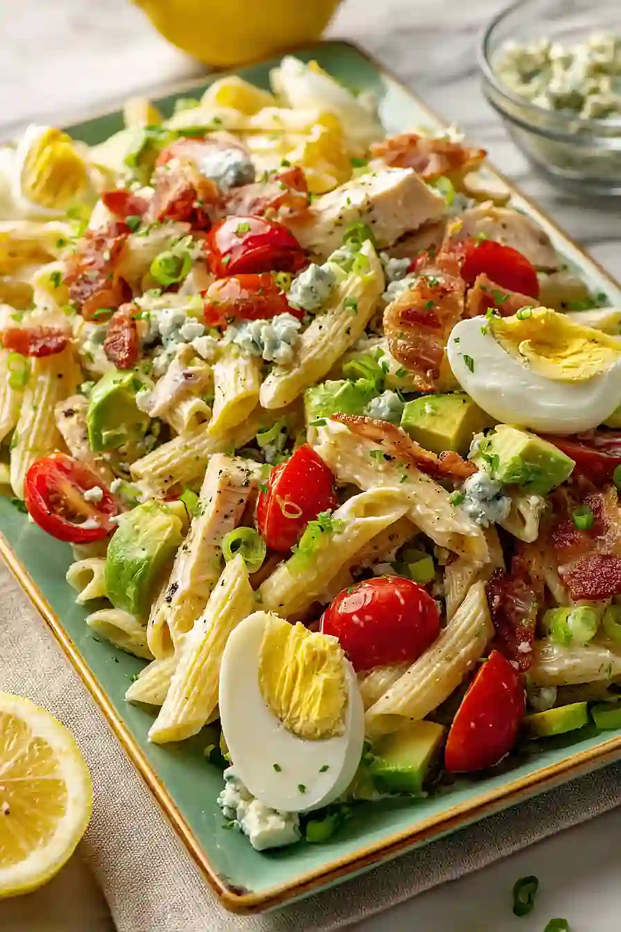 Irresistible Cobb Pasta Salad